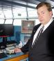 The author cruising to the spot in the North Atlantic where Titanic sank exactly 100 years before.